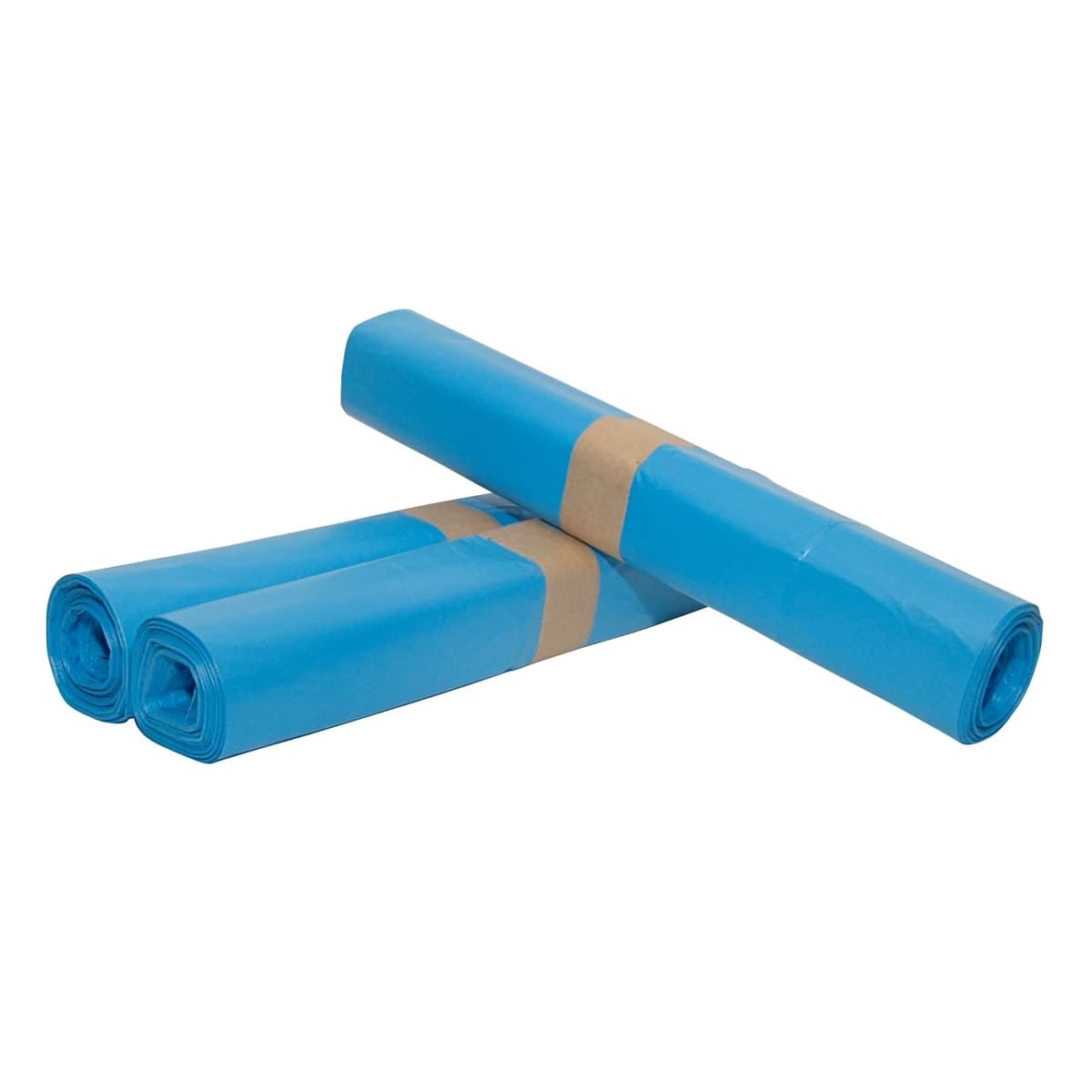 Afvalzak 120 L, 70×110 cm, T25, blauw — 500 stuks
