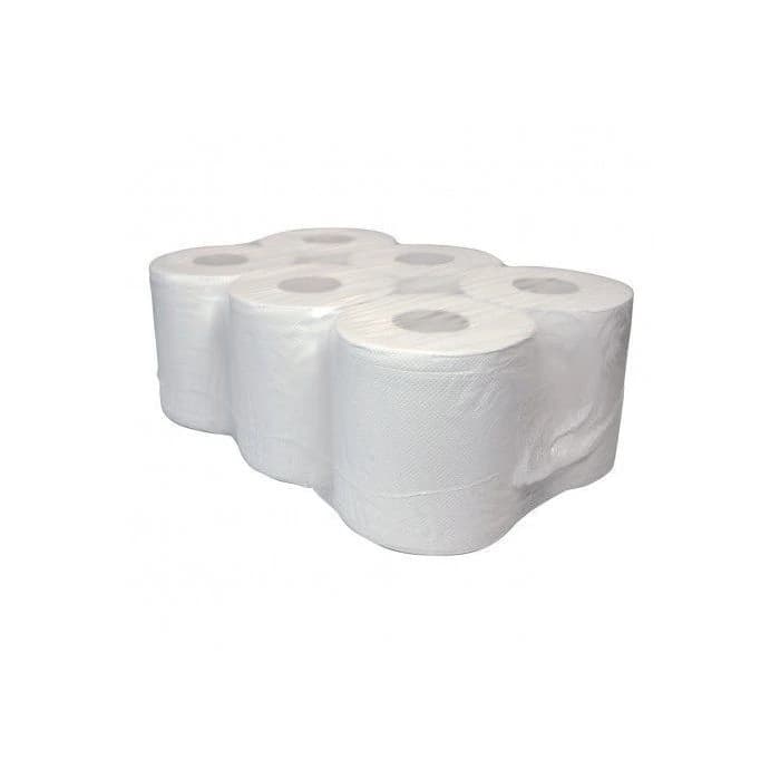 Midi poetsrol naturel 1-laags 300 m — pak à 6 rollen | Schoonzaak