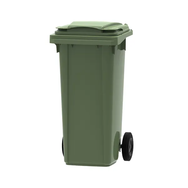 Mini-container 120 liter — Groen | Schoonzaak