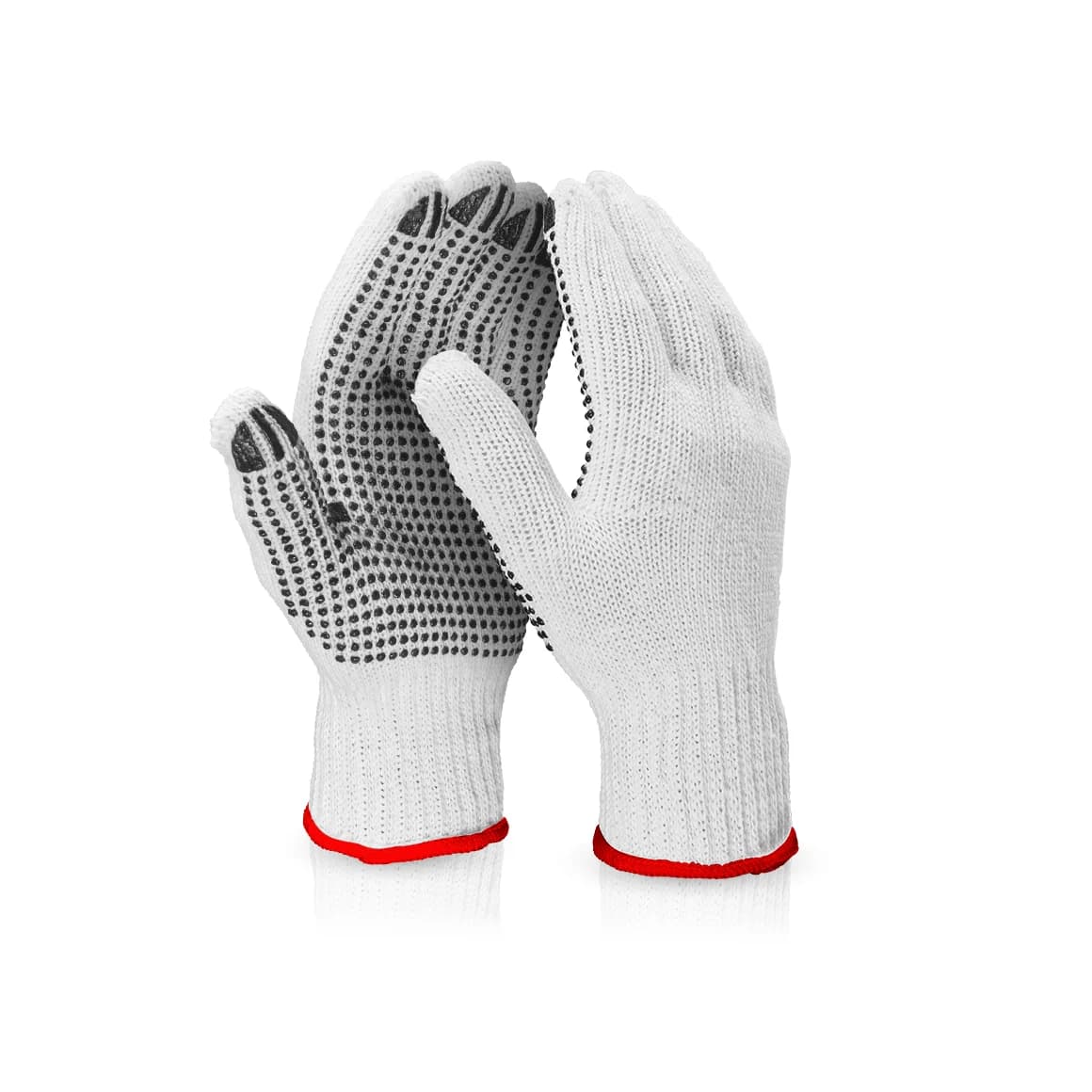 PVC-gebreide handschoenen Black-Point