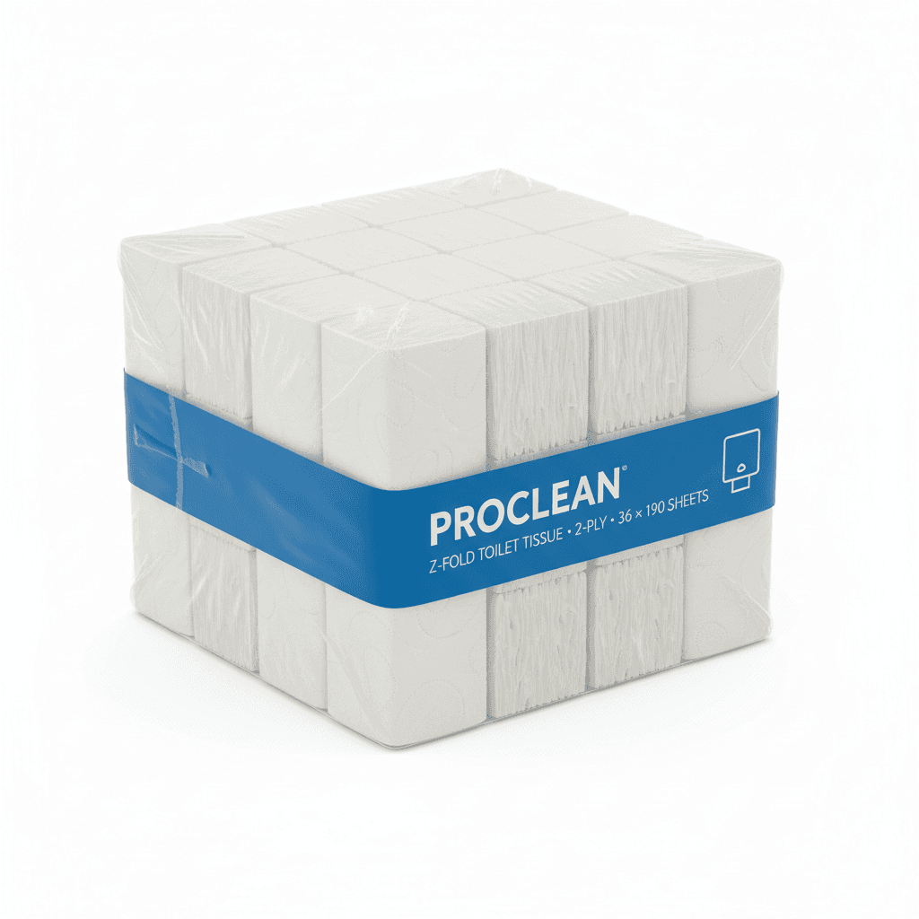Satino toiletpapier Z-vouw 2-laags — pak à 36 × 190 vel