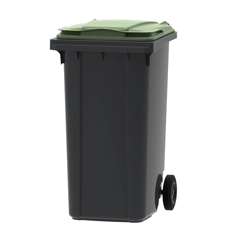 Vepa Bins mini-container 240 liter — Grijs/Groen