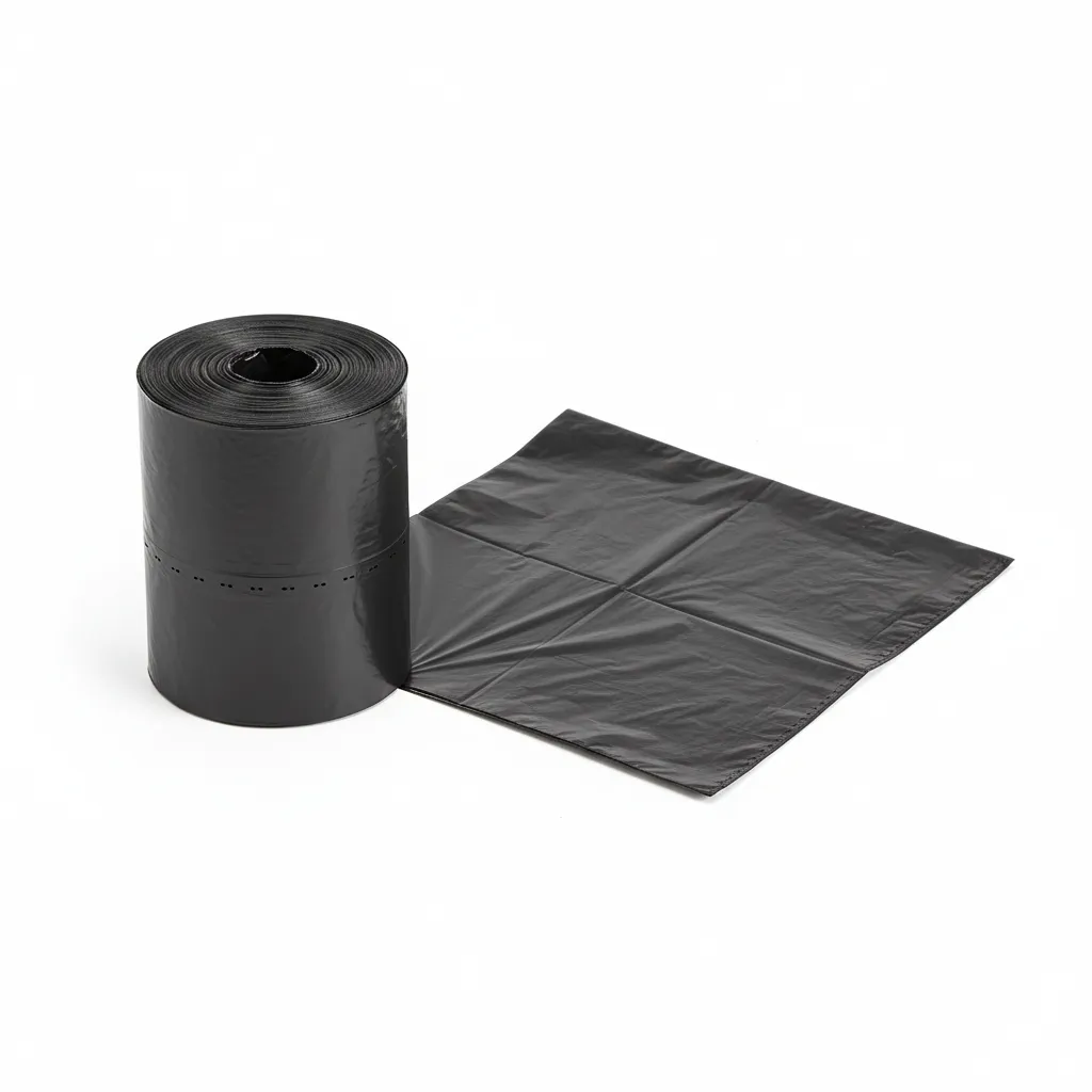 Afvalzak 20 L, 50×55 cm, T15 micron, zwart — 1000 stuks | Schoonzaak