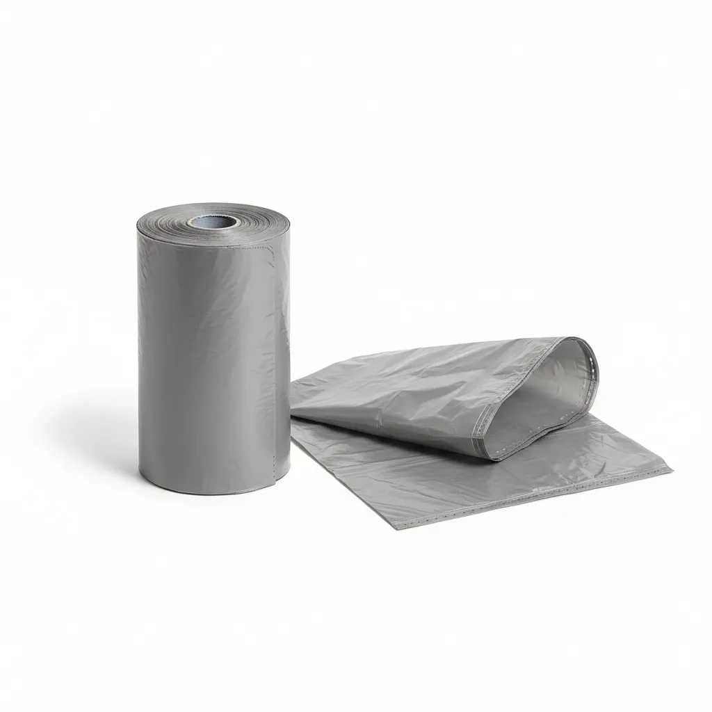 Afvalzak 60 L, 61×80 cm, T23, grijs — 500 stuks | Schoonzaak