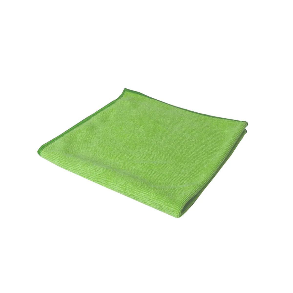 Microvezeldoek 40×40 cm — Groen, 10 stuks — Groen | Schoonzaak