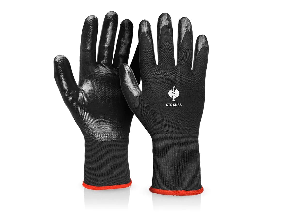 Nitril handschoenen Flexible — Maat XS Zwart | Schoonzaak