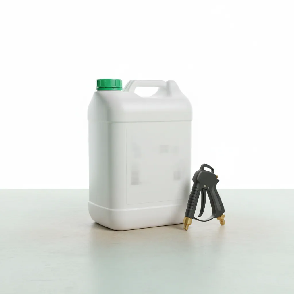 Industrial cleaning chemicals and hardware