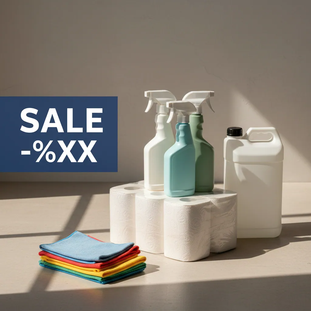 Professional cleaning products offer banner